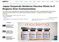 ممنوعیت استفاده از واکسن امریکایی در دو استان دیگر ژاپن