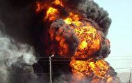 ‏انفجار در انبار تسلیحات نظامی در ‎قزاقستان+ فیلم