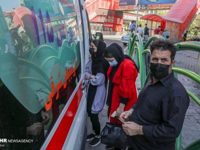 واکسیناسیون سیار در سطح شهر تبریز