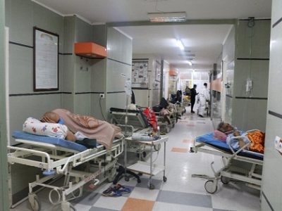 وضعیت فوق بحرانی کرونا در کردستان/ راهرو‌های بیمارستان‌ها مملوء از بیماران کرونایی شده است