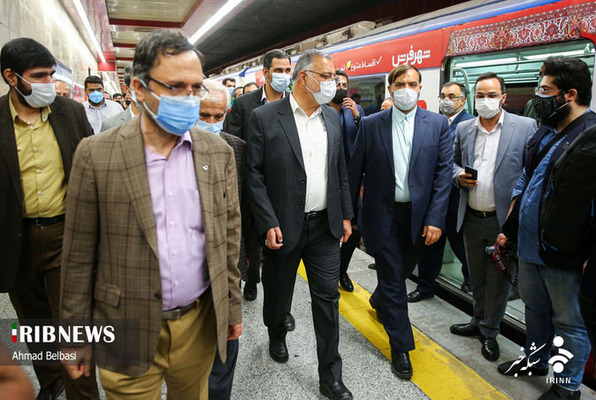افتتاح ایستگاهمترو شهید رضایی در خط 6 متروی تهران 