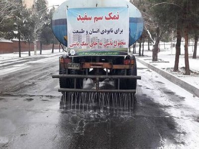 عزم شهرداری تبریز برای صیانت از محیط زیست/ هوشیار: دیگر نمک‌پاشی نمی کنیم