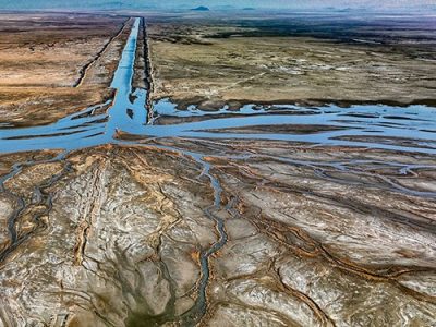  افزایش دو برابری وسعت دریاچه ارومیه نسبت به دی ماه امسال