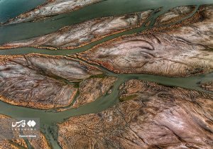 رگ های دریاچه ارومیه پر آب شد + تصاویر
