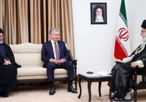 رئیس‌جمهور ازبکستان با رهبر انقلاب دیدار کرد + عکس