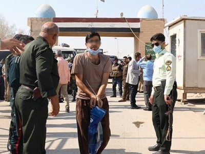 ۴ نفر از محکومان عراقی در ایران، به کشورشان منتقل شدند
