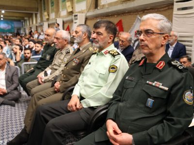 تصویر فرماندهان بلندپایه نظامی در حضور رهبری