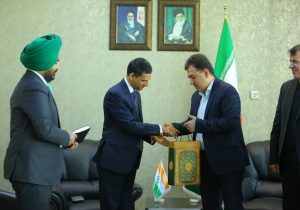 دیدار شهردار تبریز با سفرای کشورهای تاجیکستان، ترکمنستان و هند در ایران