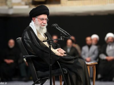 مهمانان خارجی و ویژه رهبر انقلاب در حسینیه امام خمینی