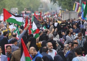 راهپیمایی حمایت از مردم فلسطین برگزار شد/طنین فریاد «مرگ بر اسرائیل» در ایران/سلامی: عملیات طوفان الاقصی بزرگترین شکست در تاریخ موجودیت رژیم جعلی صهیونیستی است…