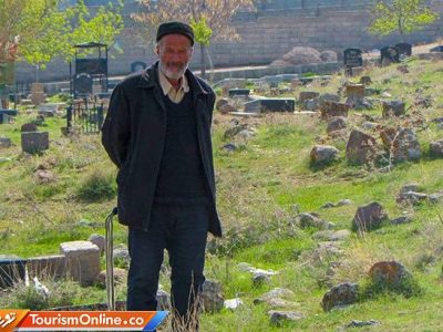 قبرستانی اسرارآمیز و عجیب در تبریز+ تصاویر