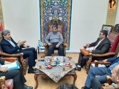 دیدار نماینده مردم اهر و هریس در مجلس شورای اسلامی با وزیر میراث فرهنگی 