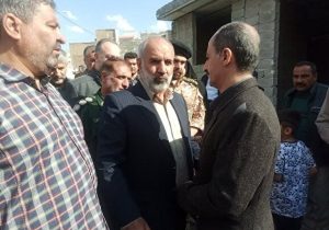 حضور فرمانده سپاه بیت المقدس کردستان در مراسم ختم شهید بهنام اسدی