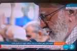 عکسی از اقامه نماز رهبر انقلاب بر پیکر شهید اسماعیل هنیه /پزشکیان هم بود