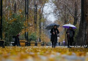 تداوم بارش باران در نیمه شرقی آذربایجان‌ شرقی