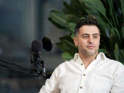 سلفی دیدنی علی ضیاء برای تولد مادرش با متن عاشقانه