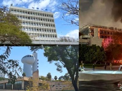 تصاویری جدید از موسسۀ وایزمن بعد از اصابت موشک‌های ایران