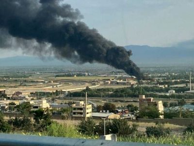 انفجار کنترل شده در پایگاه هوایی تبریز