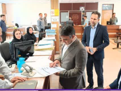 دیدار فرماندار اهر به کارکنان و مدیریت اداره امور مالیاتی شهرستان اهر