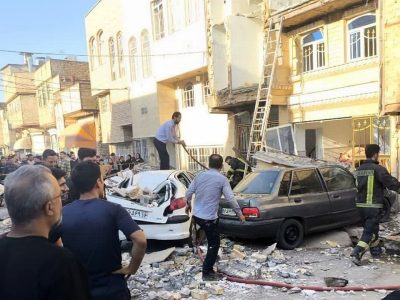 انفجار خانه مسکونی در قم با ۴ مصدوم/ ویدئو