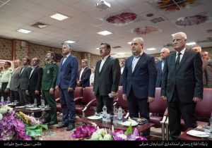 حضور استاندار آذربایجان شرقی در آئین افتتاحیه پرواز های مسیر باکو از فرودگاه تبریز