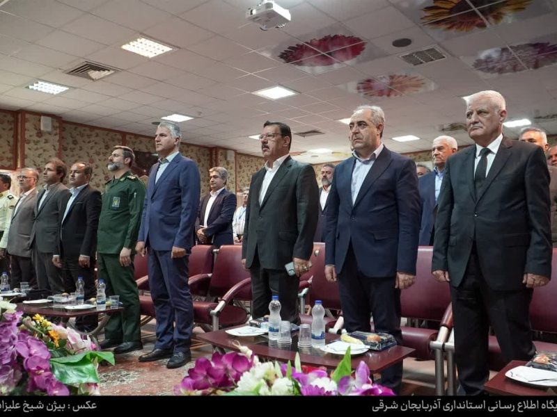 حضور استاندار آذربایجان شرقی در آئین افتتاحیه پرواز های مسیر باکو از فرودگاه تبریز