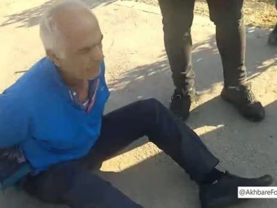 لحظۀ دستگیری بهروز احسانی‌اسلاملو