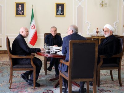 برگزاری جلسه سران قوا در نهاد ریاست جمهوری/ عکس