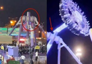 حادثه در یک شهربازی در عربستان ۲۳ زخمی برجای گذاشت/ ویدئو