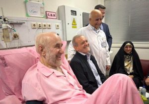 عیادت پزشکیان از سید محمد خاتمی