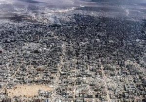 غزه زیر آوار بمبارانی معادل ۸ بمب هسته‌ای/ ۱۰۰ هزار تن مواد منفجره بر سر غیرنظامیان ریخته شده است