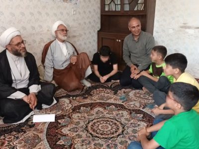 بازدید امام‌جمعه محترم شهرستان اهر از خانه طلوع نور رحمت مرکز نگهداری کودکان بی‌سرپرست