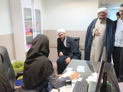 بازدید شبانه امام‌جمعه شهرستان اهر از اورژانس بیمارستان باقرالعلوم