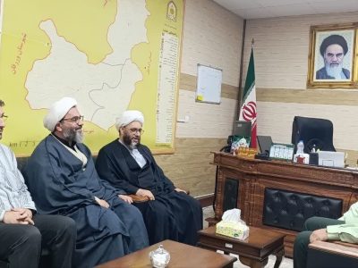 نشست صمیمی امام‌جمعه شهرستان اهر با فرمانده انتظامی شهرستان اهر