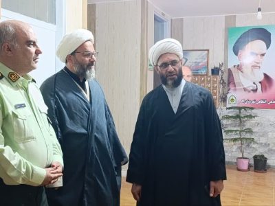 نشست صمیمی امام‌جمعه شهرستان اهر با فرمانده انتظامی شهرستان اهر