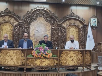 نشست خبری جشنواره تئاتر کوتاه ارسباران با حضور مدیرکل فرهنگ و ارشاد اسلامی استان آذربایجان شرقی
