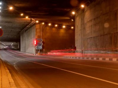 هر دو مسیر این تونل در تهران امشب مسدود است