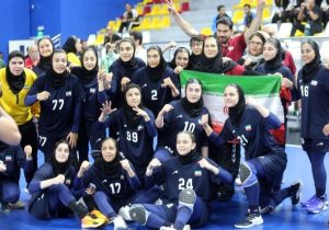 قهرمانی بدون شکست دختران هندبال ایران در بازیهای آسیایی بحرین