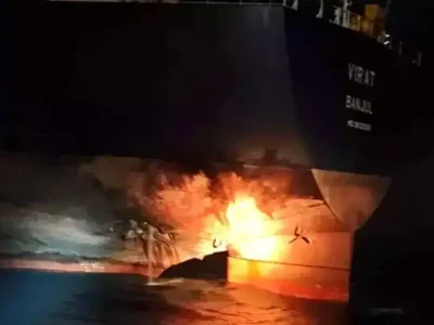 آخرین اخبار از انفجار دو کشتی در دریای سیاه