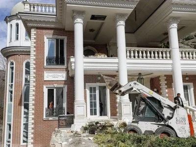 وضعیت ابر‌ویلای معروف جاده چالوس بعد از ‌تخریب/ ویدئو