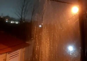 گیلان ناگهان از نیمه‌شب به‌هم ریخت/ ویدئو