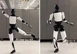 رقص یک ربات با آهنگ آذربایجانی/ ویدئو