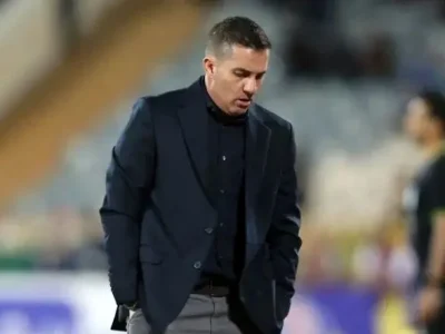 دلیل پوشیدن لباس مشکی توسط سرمربی پرسپولیس