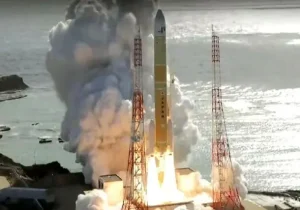 موشک ژاپن هنگام پرتاب ماهواره دچار نقص فنی شد