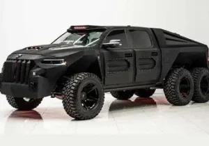 هیولای آخرالزمان آمریکایی با ۶ چرخ و قیمت نجومی/ تصاویر