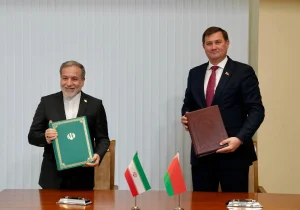 روابط ایران و بلاروس دوستانه، نزدیک و بدون مشکل است/ امضای ۳ سند همکاری میان ایران و بلاروس/ ویدئو