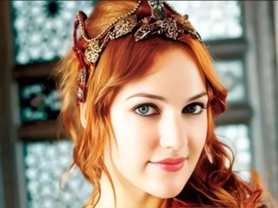 قاب خانوادگی مریم اوزرلی در کریسمس