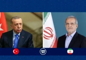 گفتگوی تلفنی پزشکیان و اردوغان حول مسائل منطقه
