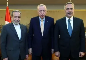 دیدار عراقچی با اردوغان