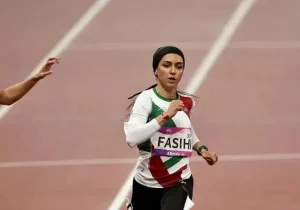 قهرمانی فرزانه فصیحی در دوومیدانی داخل سالن بوداپست